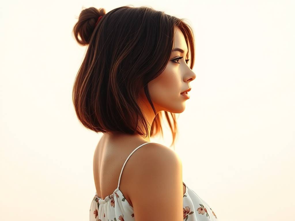 天秤座女的头像图片 真人 背影