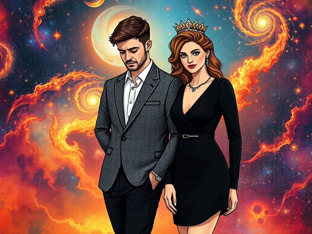 头像情侣头像一男一女 星座