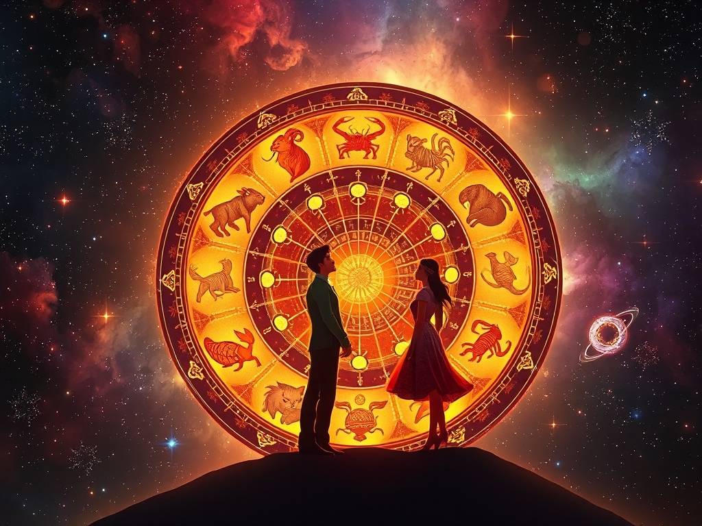 星座配对图