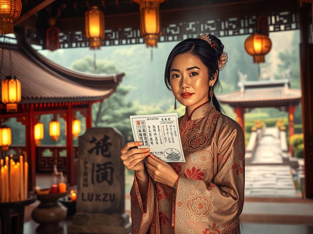 吕祖灵签第一签求姻缘