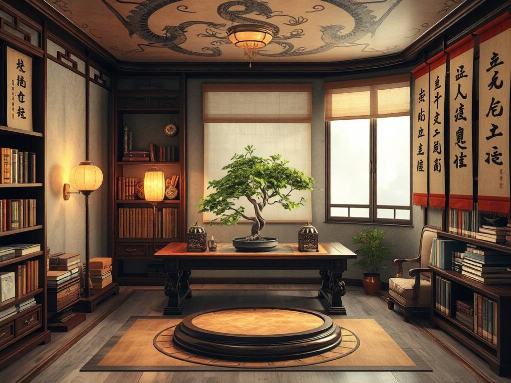 书房怎样布置风水学