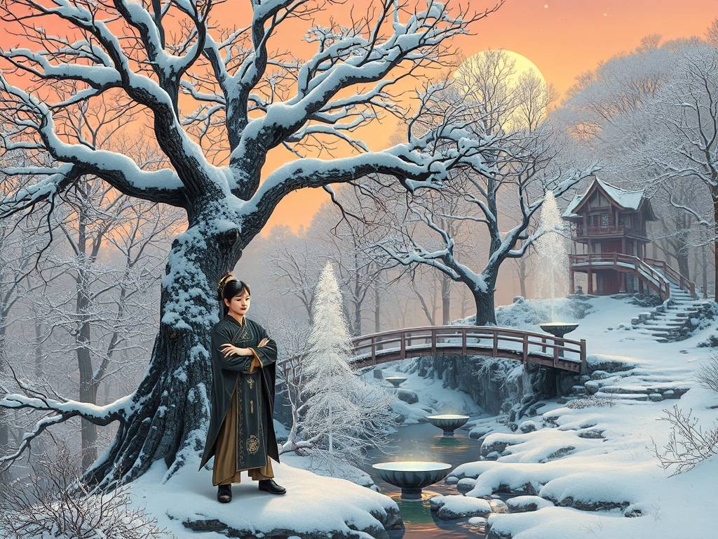 梦见大自然下雪了