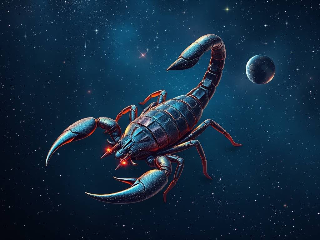 天蝎座图片唯美头像 星空图