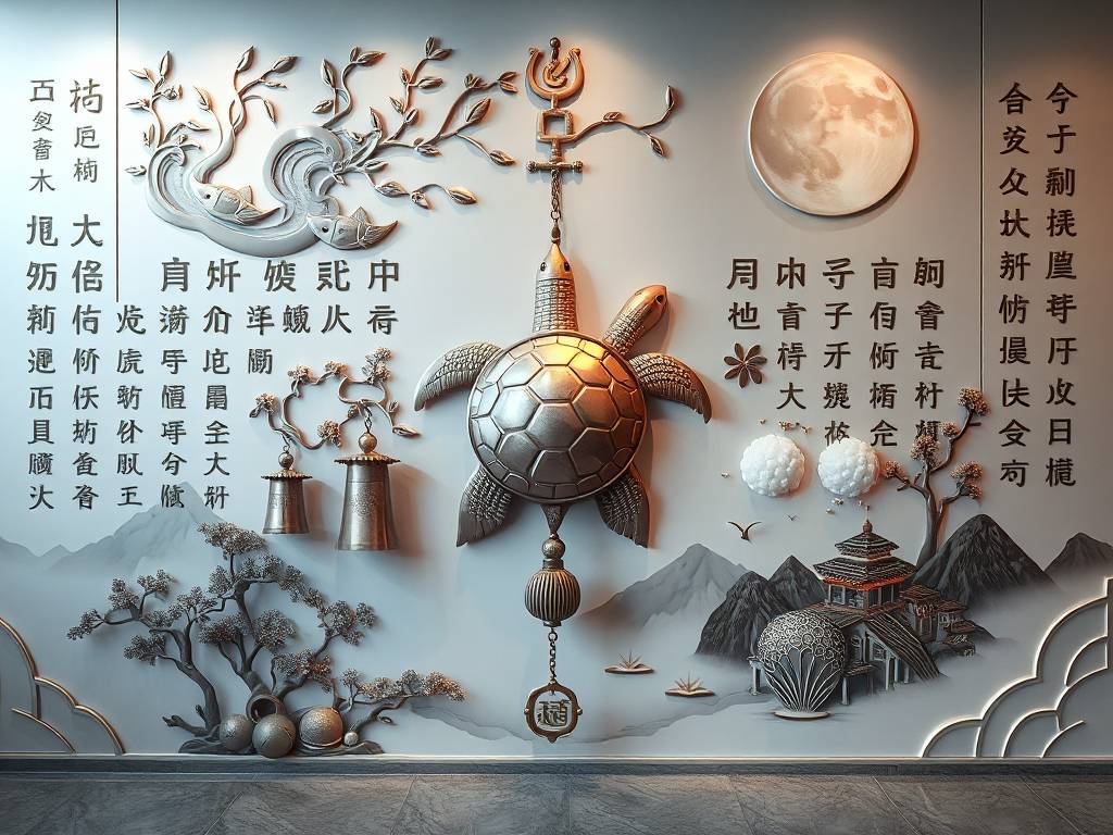 公司风水墙图片
