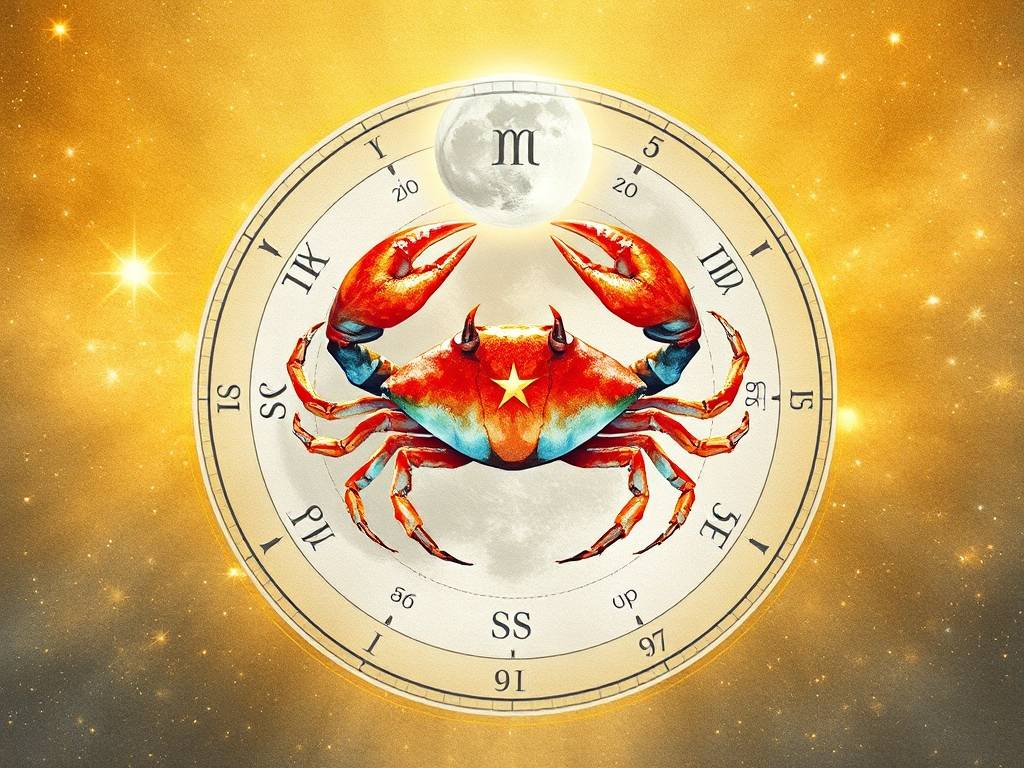 巨蟹座明星星盘分析图解视频