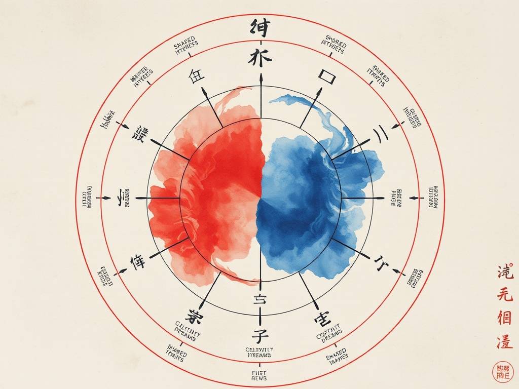 缘分配对雷达图