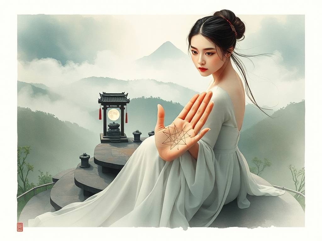 婚姻线有好多条的女性