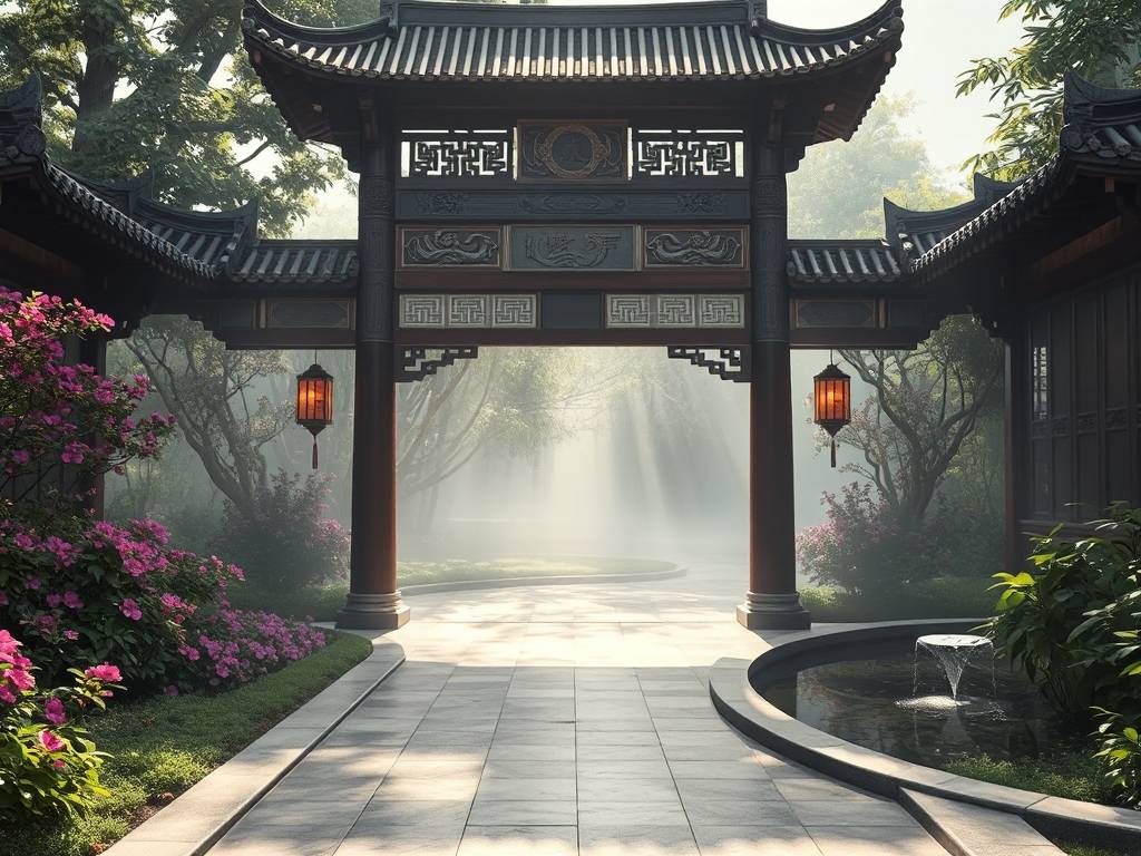 大门风水细节图解视频