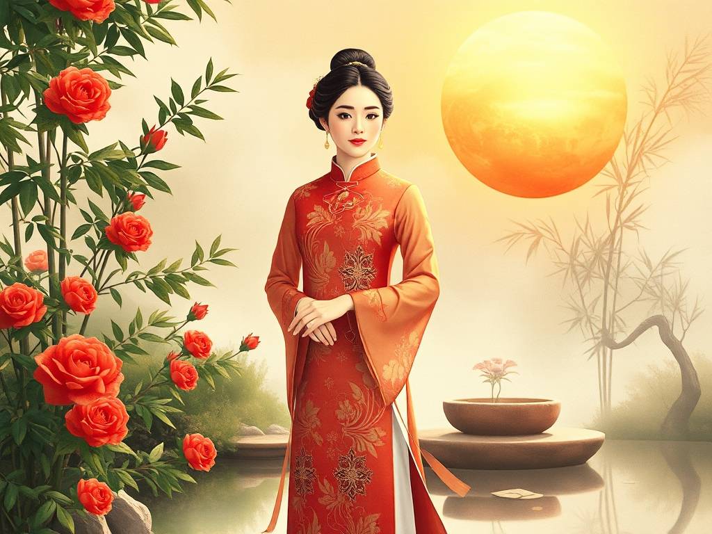 风水招财图像女士专用