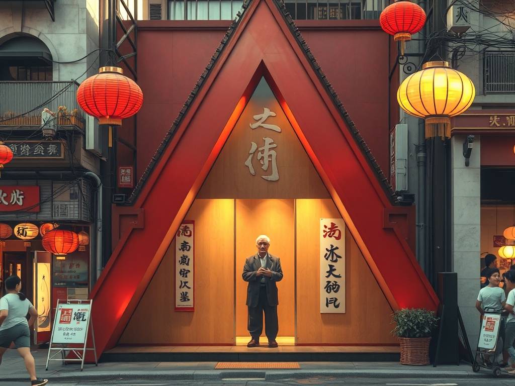 三角形店面风水破解