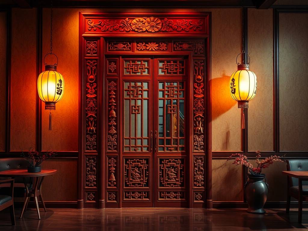 餐厅门什么颜色风水好一点