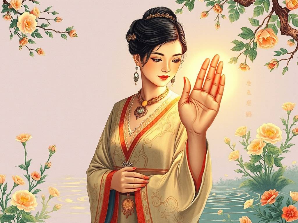 断掌纹的女人右手边好不好