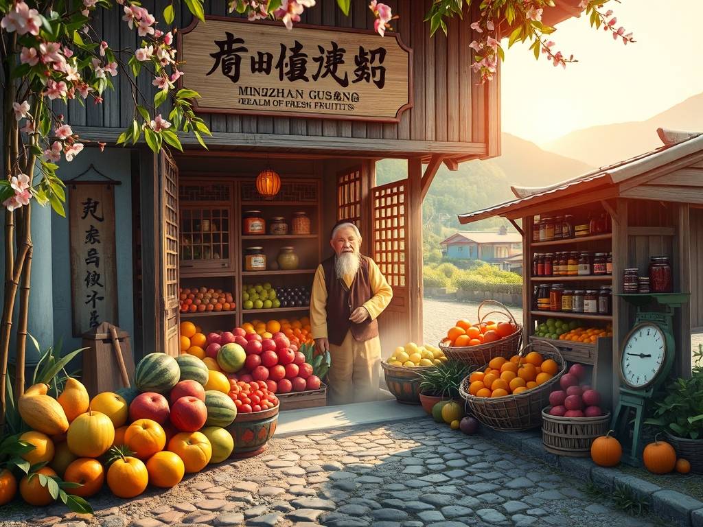 果农店铺起名字大全