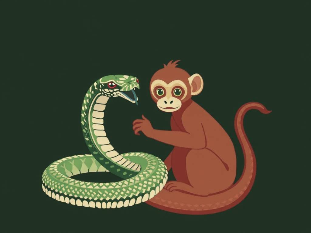属蛇和属猴合不合财