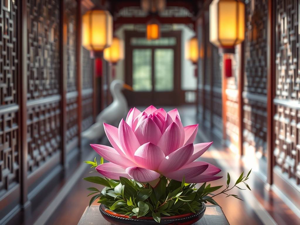 玄关摆什么花比较好