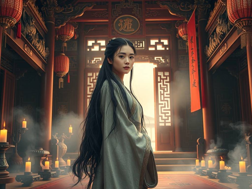 找一下关帝灵签第32集姐姐