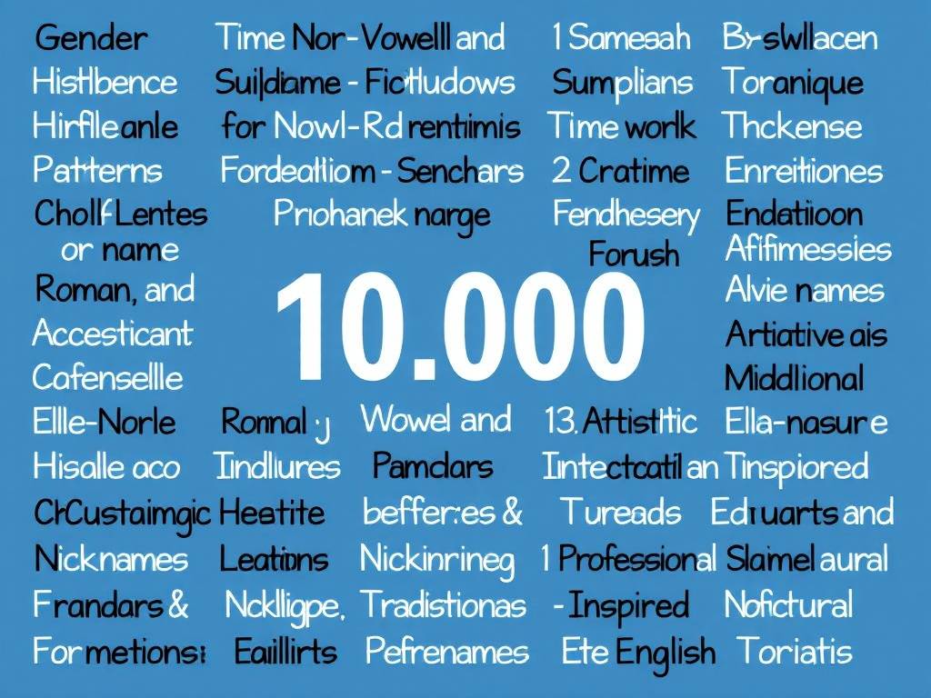英文名字大全10000个