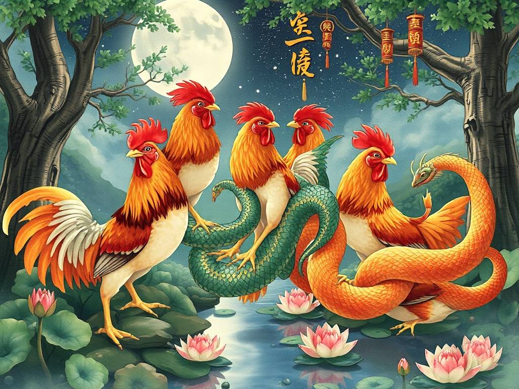 三鸡五蛇是什么生肖配对图片