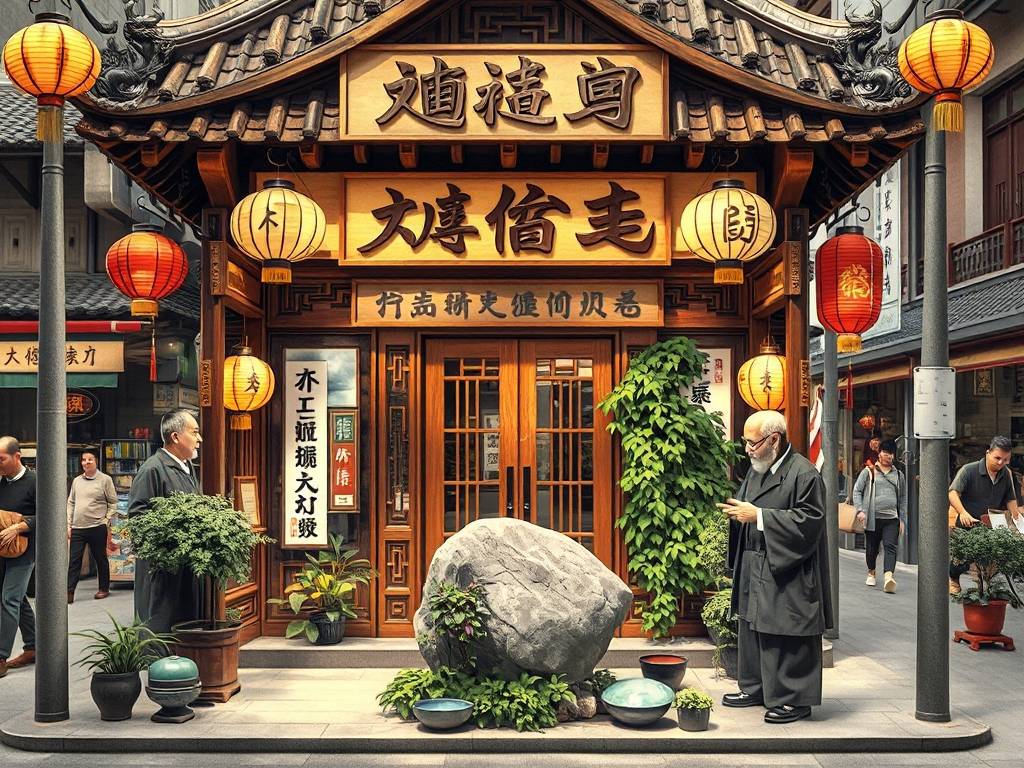 路口店面风水讲解图