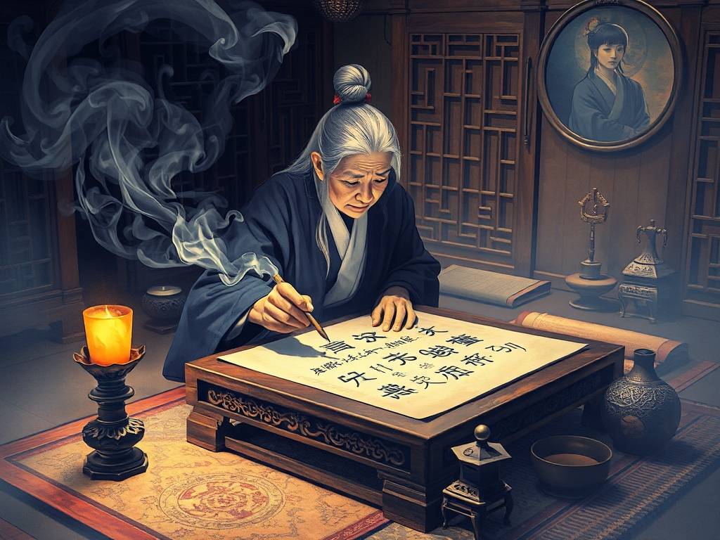 梦到贴符咒类的东西