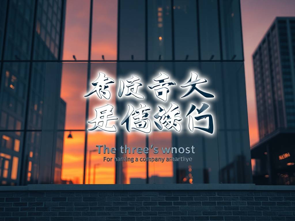 公司取名最忌三个字