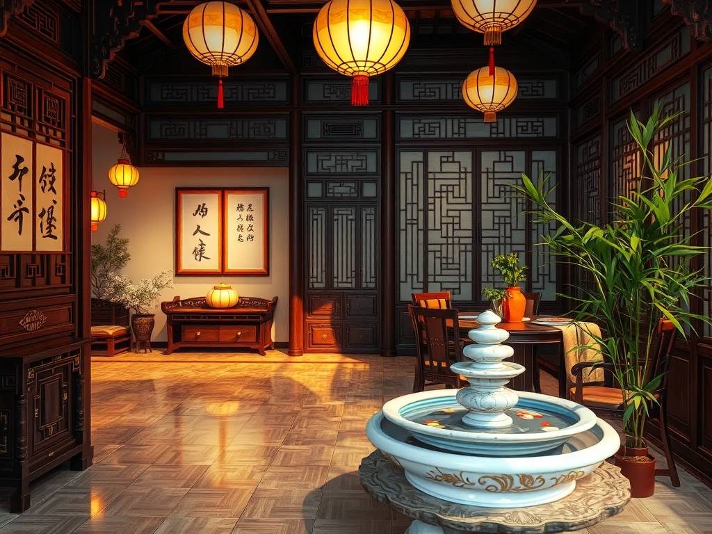 进门左手边是客厅右手边是餐厅风水