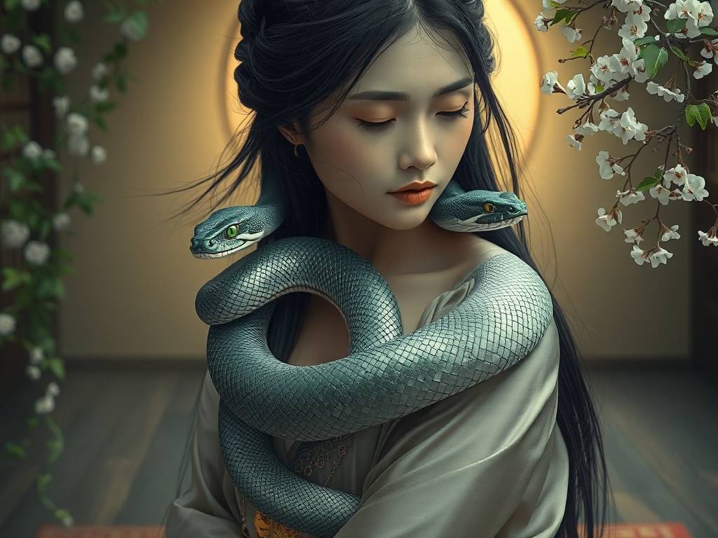 属蛇身上纹了蛇好吗女