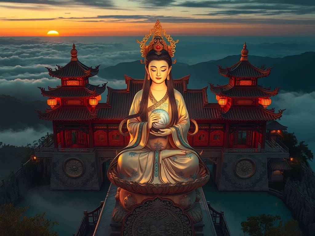 观音灵签南海