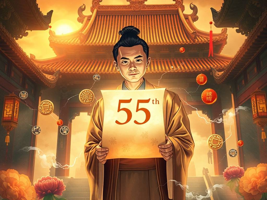 财神灵签55签