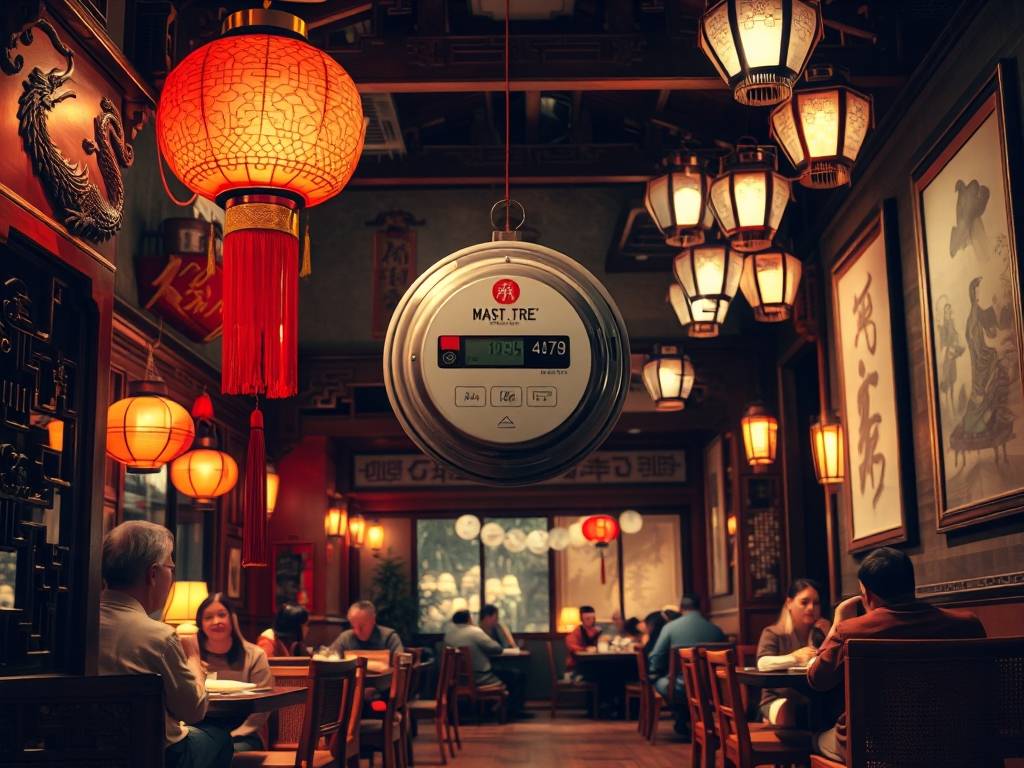 餐厅电表挂画风水好不好
