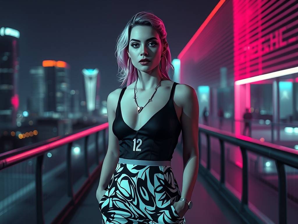 水瓶座时尚图片女生