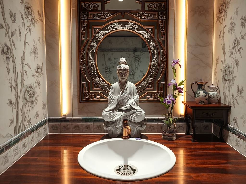 卫生间风水镜