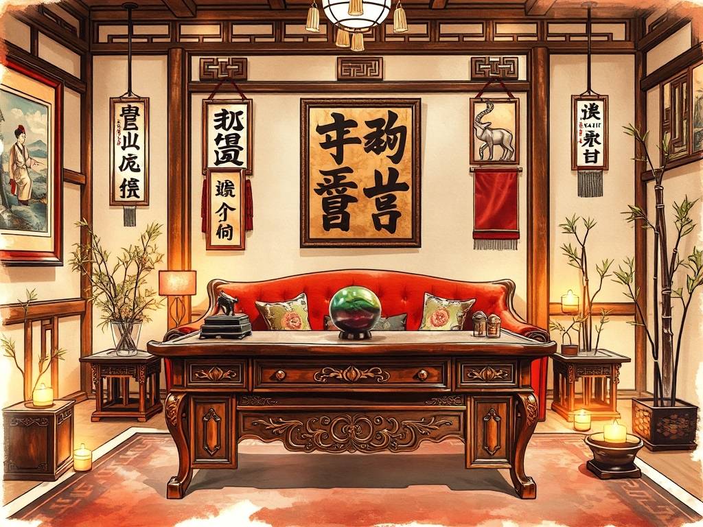 家居风水财位图解图片