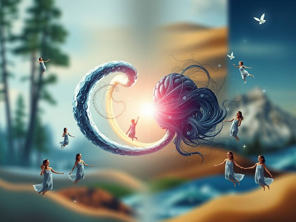 心理测试图
