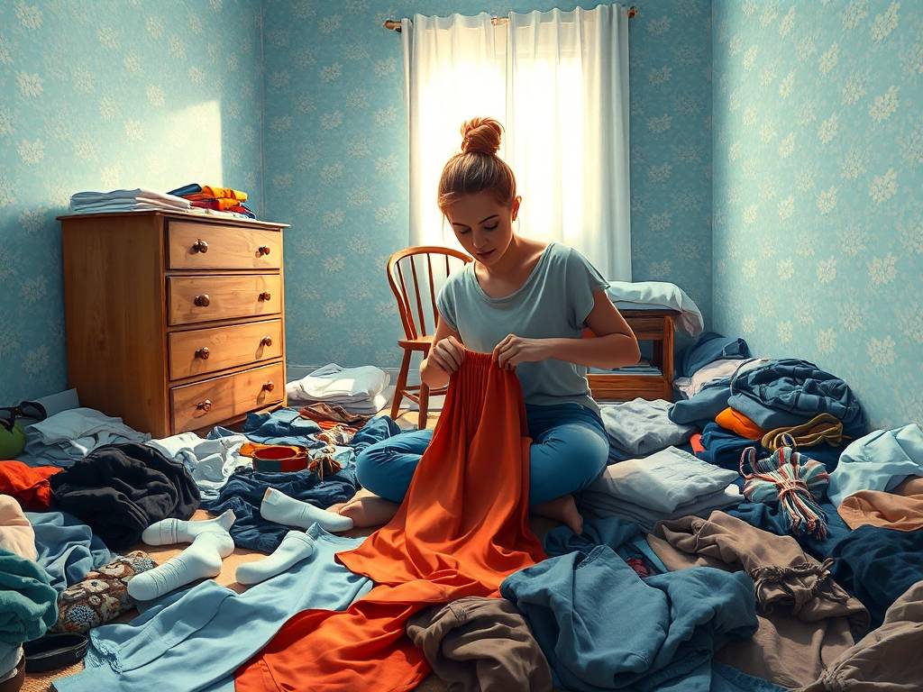梦见整理个人物品和衣服什么预兆