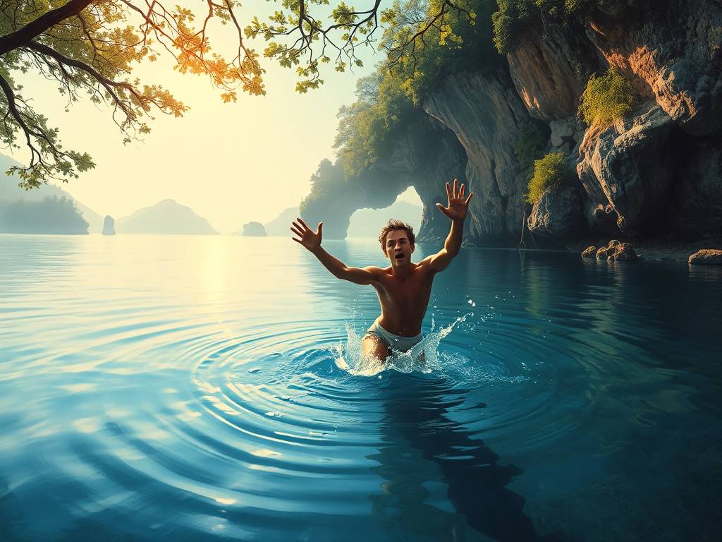 梦见人物落水了