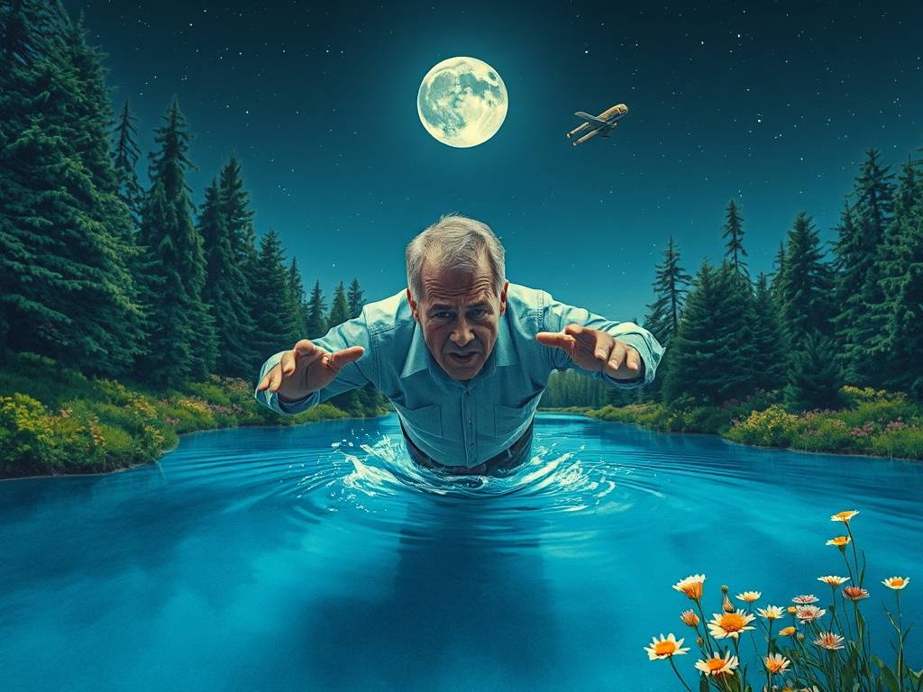 梦见人物落水了