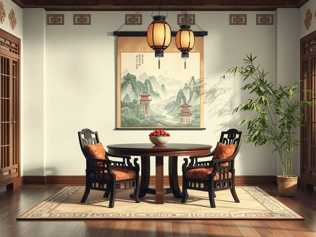 客厅风水画