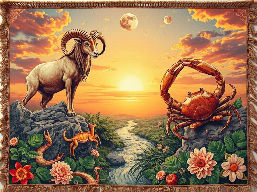 白羊巨蟹座配对