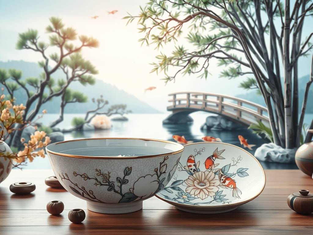 碗盘家居风水布局图