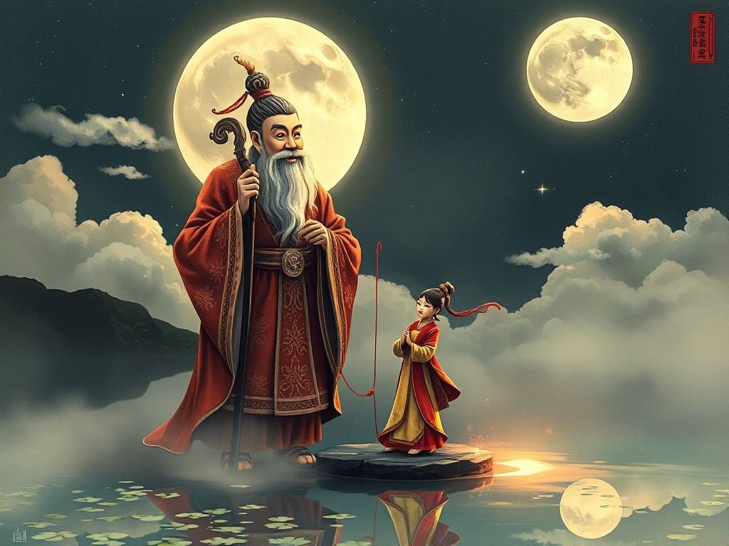 月老红绳的传说