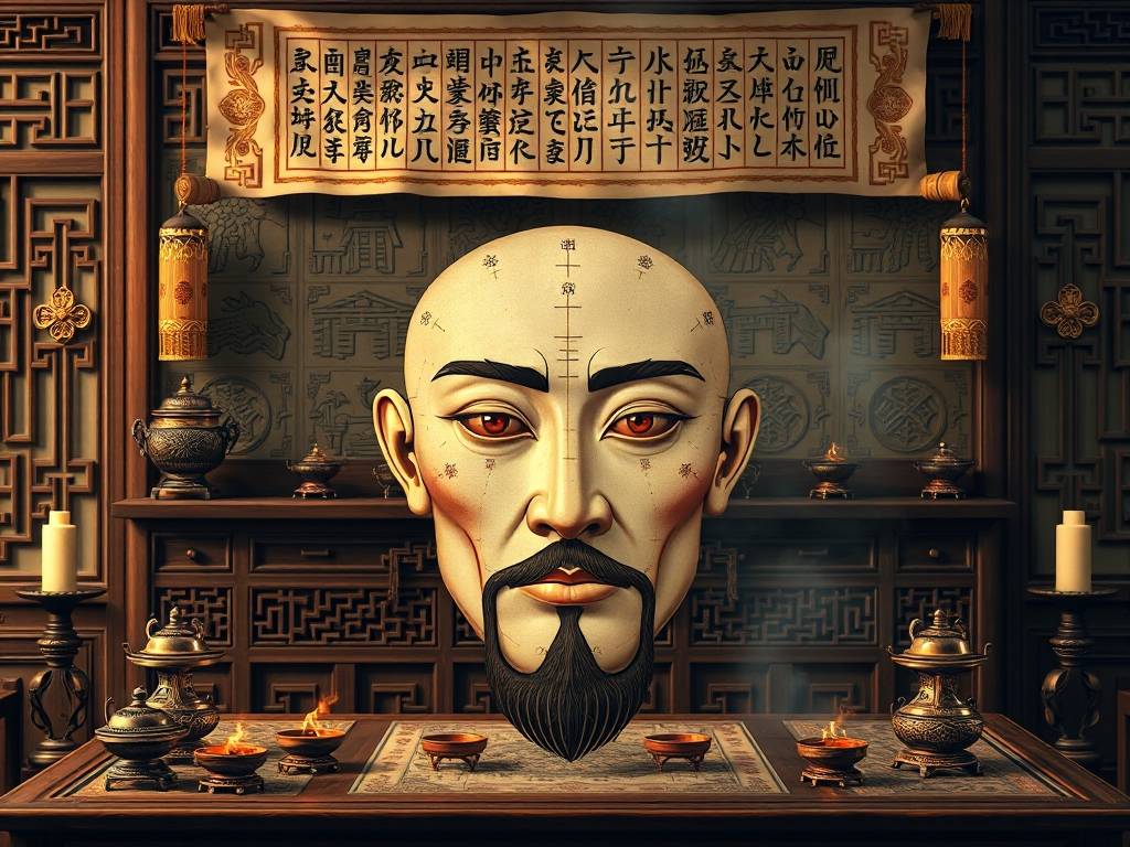 面相十二宫图骨相图片高清
