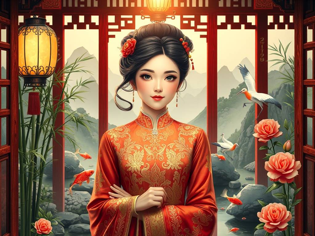 招财风水头像