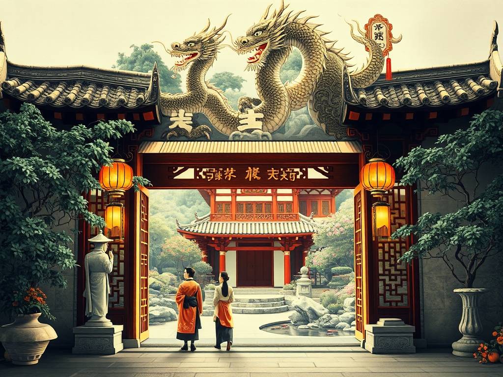 玄关画挂什么图最好最旺入门玄关画