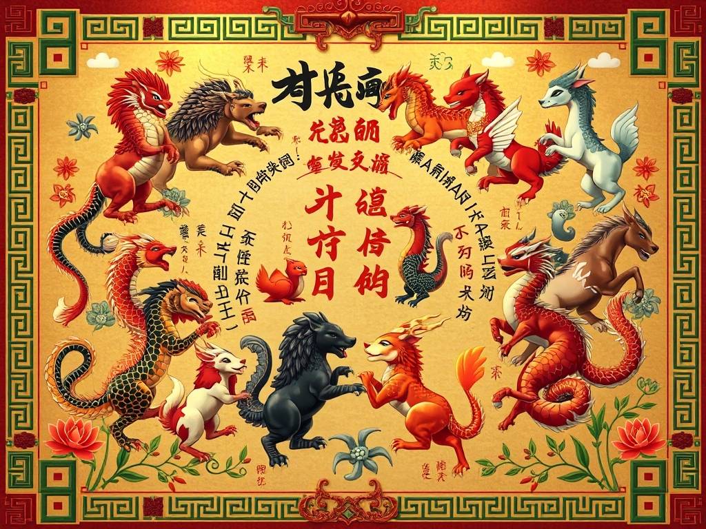 最全生肖配对指南图