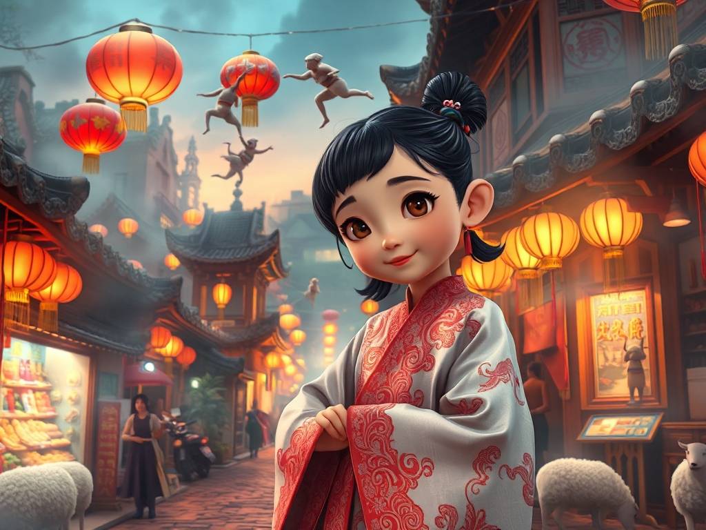 属羊的今年有横财吗女孩