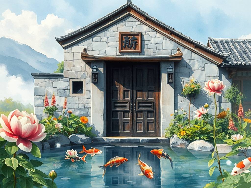 农村住宅大门风水