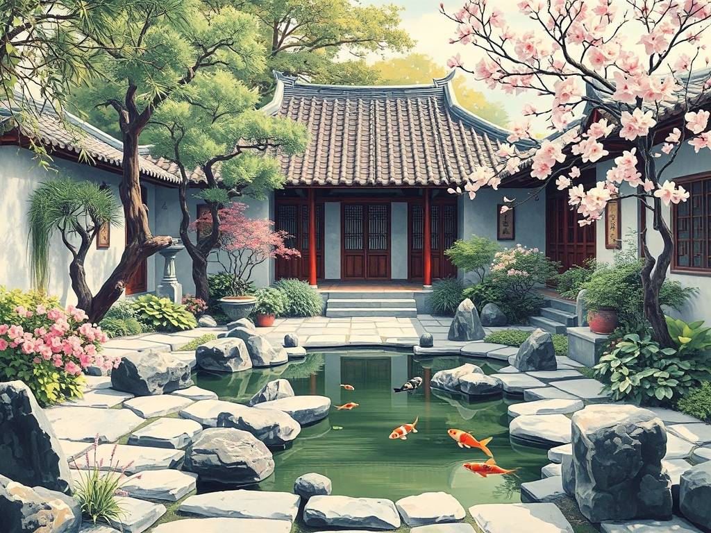 庭院画风景画会影响风水吗为什么