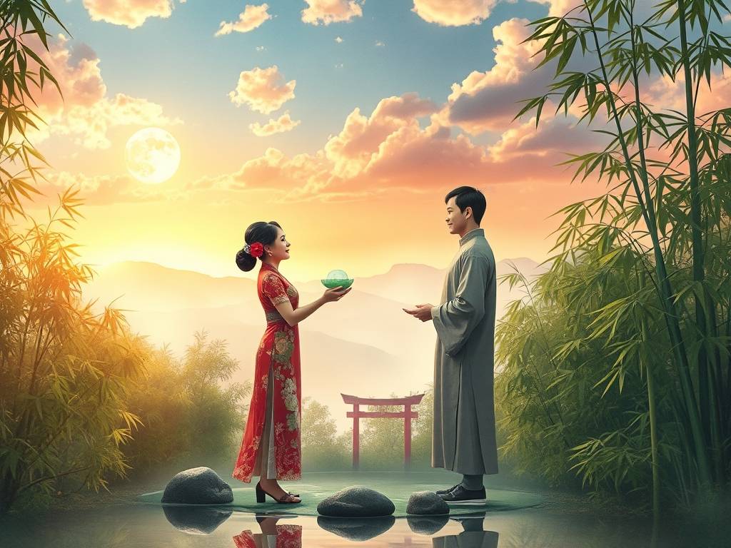 爱情风水图片