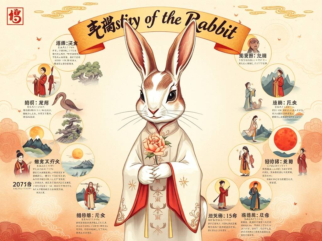 属兔出生时辰的命运(属兔出生时辰命运详解大全图)